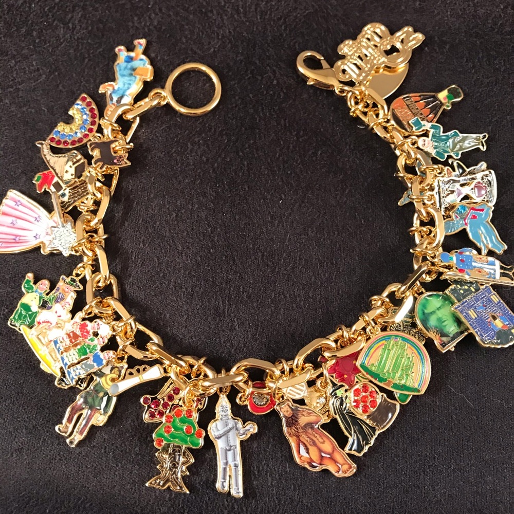 Bradford Exchange Wizard of Oz Charm Bracelet